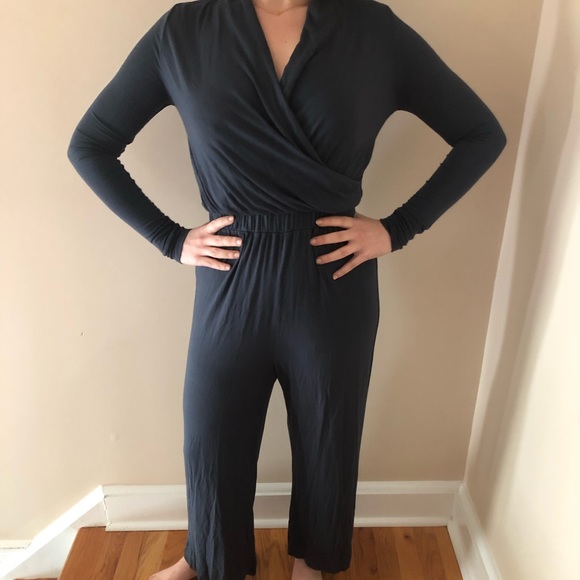NWT LAmade NAVY Long sleeve Jumpsuit - Picture 3 of 5